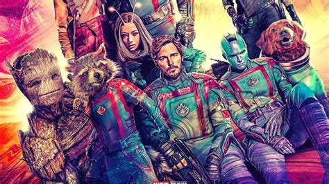 Does Guardians of the Galaxy Vol. 3 have a post。